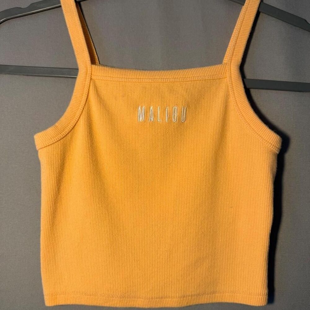 Garage Women's Orange and Yellow Vest